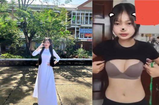 Lộ clip nóng cô bé lớp trưởng ngây thơ