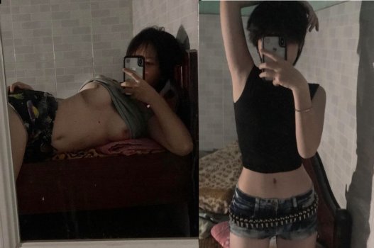 Nàng tóc ngắn dễ thương khoe thân hình gợi cảm