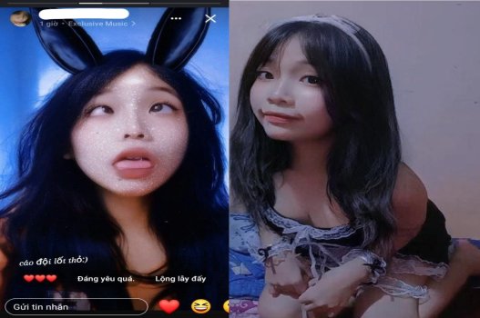 Nữ sinh cosplay hầu gái gợi cảm khiến bạn trai cuồng nhiệt