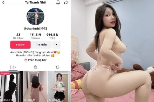 Thỏa mãn khi chiêm ngưỡng vùng kín của Tạ Thanh Nhi