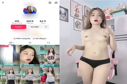 Tiêu đề mới: Tiktoker nhảy nude